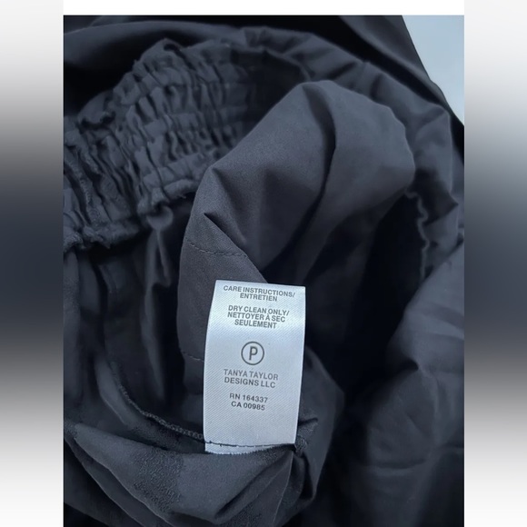 Tanya Taylor Talisia Jumpsuit with Belt in Black with Gold Buckle NWT- Size XS - Picture 11 of 12